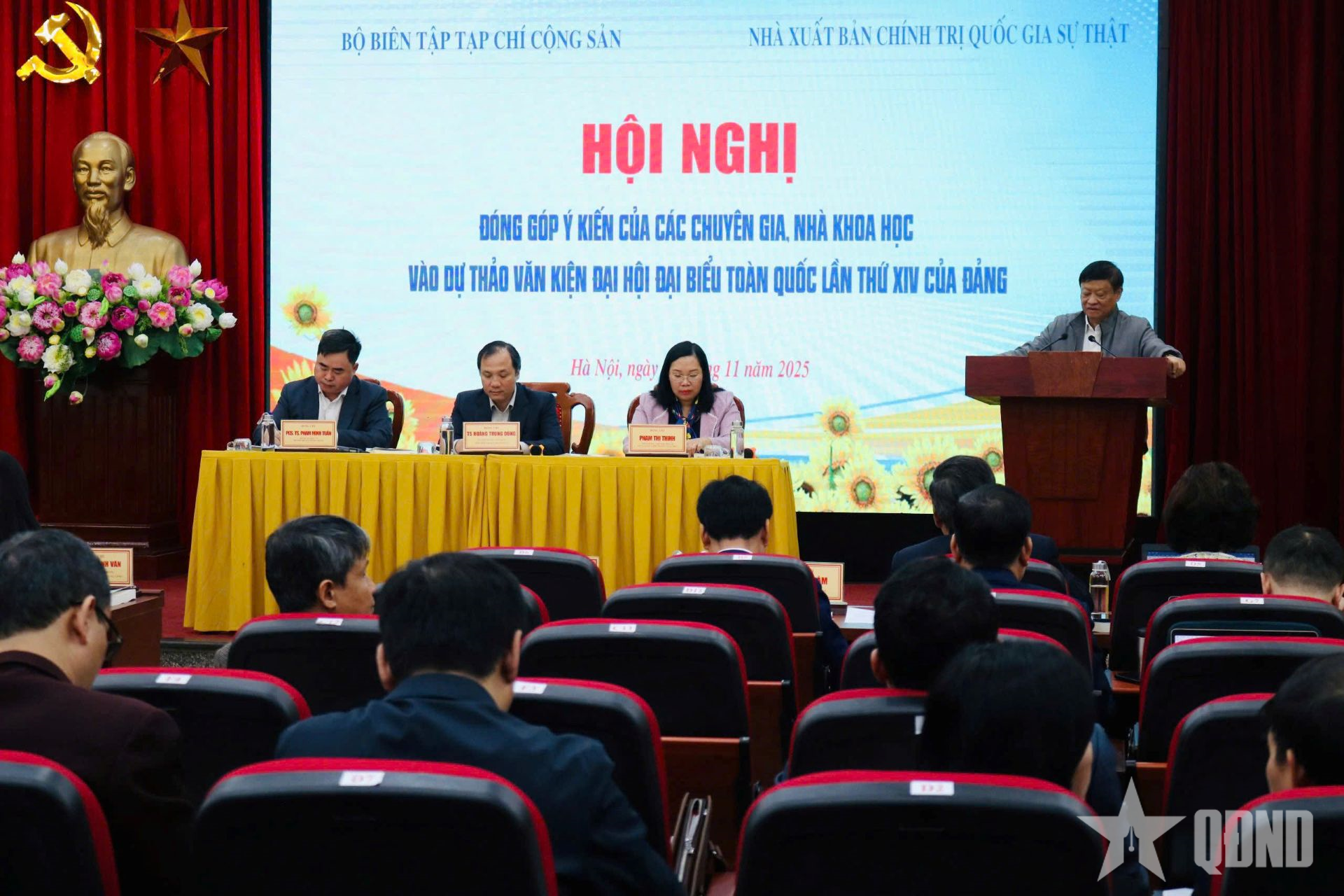 Chuyên gia, nhà khoa học góp ý dự thảo văn kiện trình Đại hội XIV của Đảng