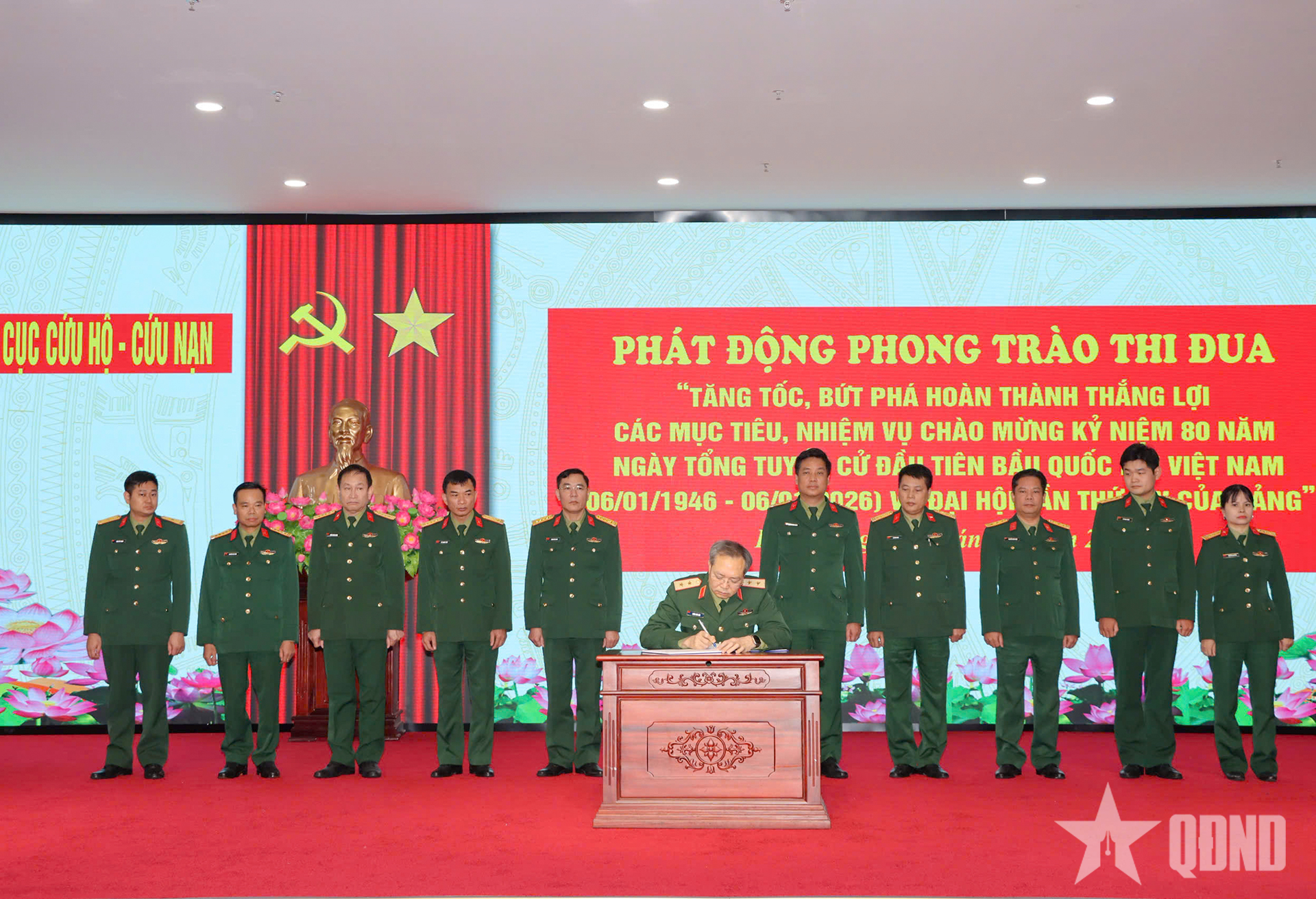 Cục Cứu hộ-Cứu nạn phát động thi đua cao điểm