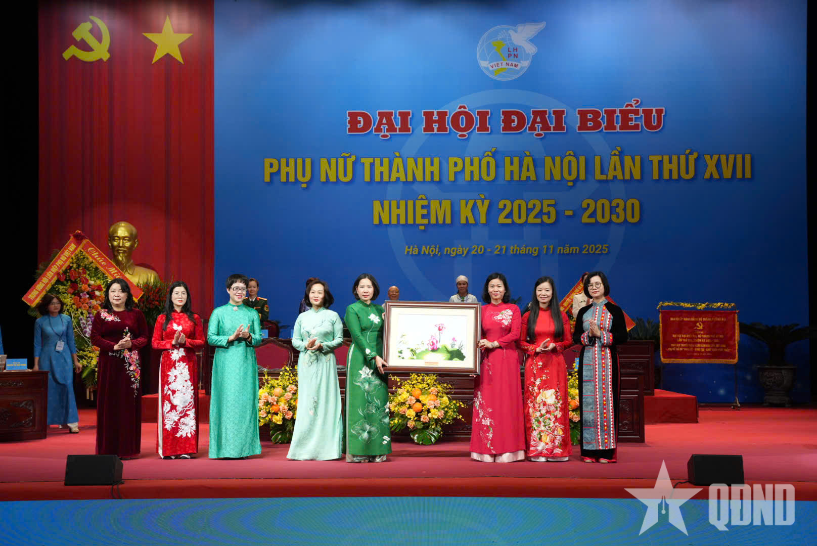 Khai mạc Đại hội đại biểu Phụ nữ Thành phố Hà Nội lần thứ XVII