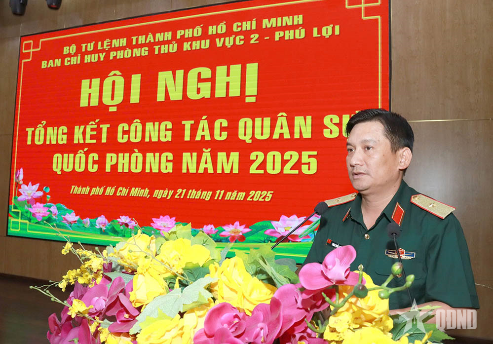 Ban chỉ huy Phòng thủ khu vực 2 – Phú Lợi hoàn thành tốt nhiệm vụ quân sự, quốc phòng