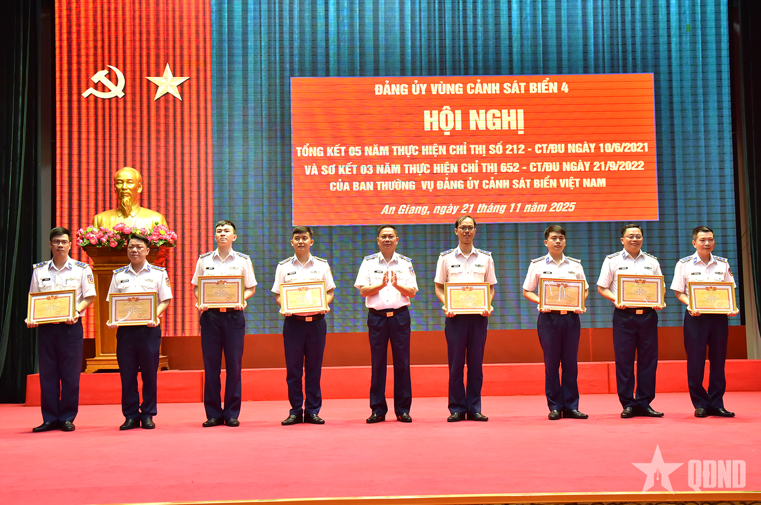 Bộ tư lệnh Vùng Cảnh sát biển 4: Xây dựng bản lĩnh, giữ vững kỷ luật, đẩy lùi tiêu cực