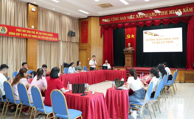 Cảng Tân Cảng Hiệp Phước tập huấn thông tin viên

