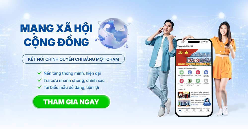 Ứng dụng iHanoi ra mắt tính năng Mạng xã hội cộng đồng nhiều tiện ích