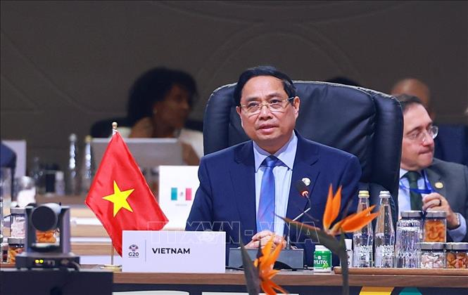Thủ tướng Phạm Minh Chính đề xuất 3 ưu tiên chiến lược vì công bằng, bình đẳng và công lý tại Hội nghị G20