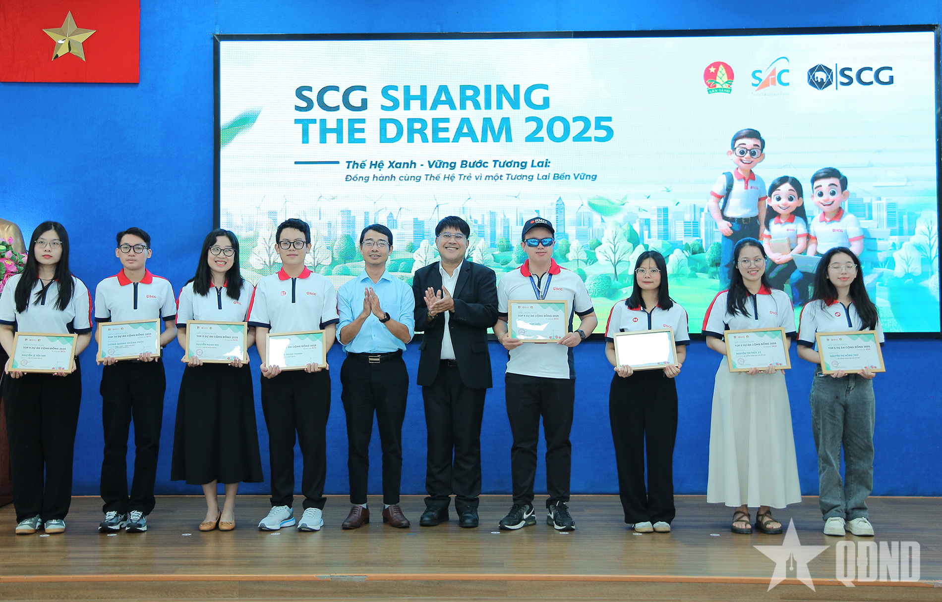 Trao học bổng SCG Sharing The Dream dành cho sinh viên khu vực phía Nam