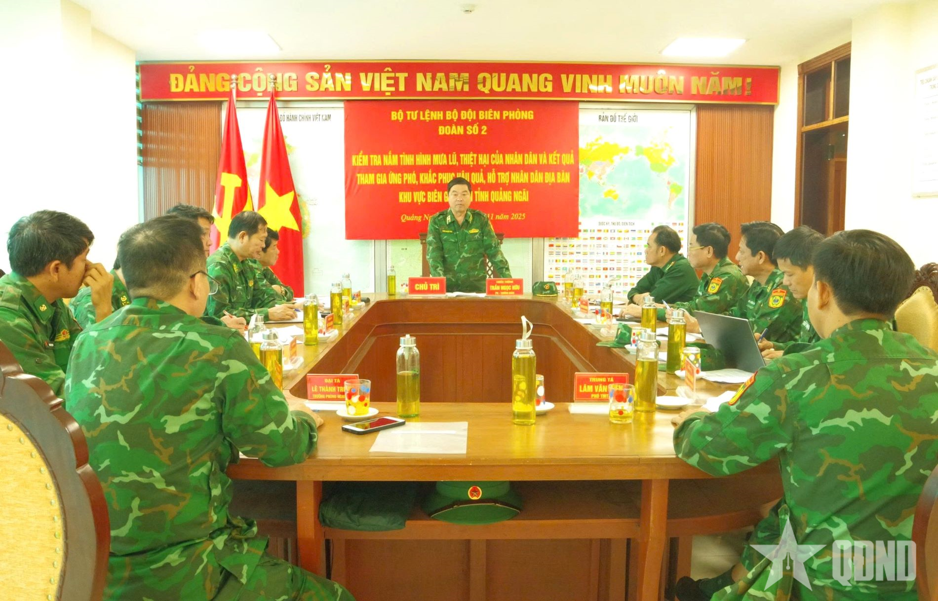 Bộ đội Biên phòng tỉnh Quảng Ngãi sẵn sàng hỗ trợ các địa phương khắc phục hậu quả mưa lũ