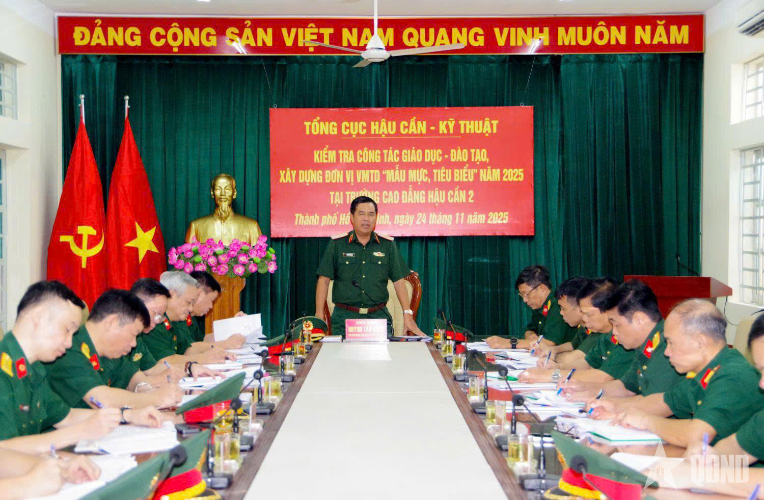 Nâng cao chất lượng đào tạo nhân viên hậu cần quân đội ở khu vực phía Nam

