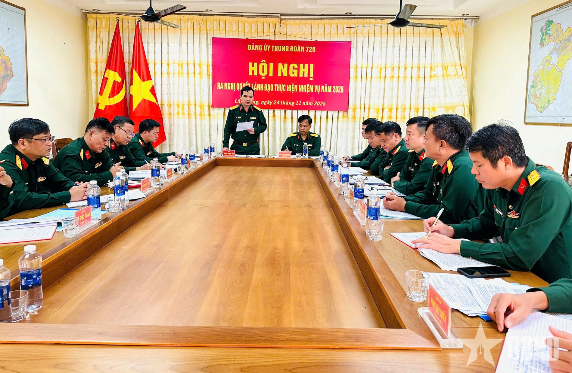 Đảng ủy Trung đoàn 726: Ra nghị quyết lãnh đạo thực hiện nhiệm vụ năm 2026