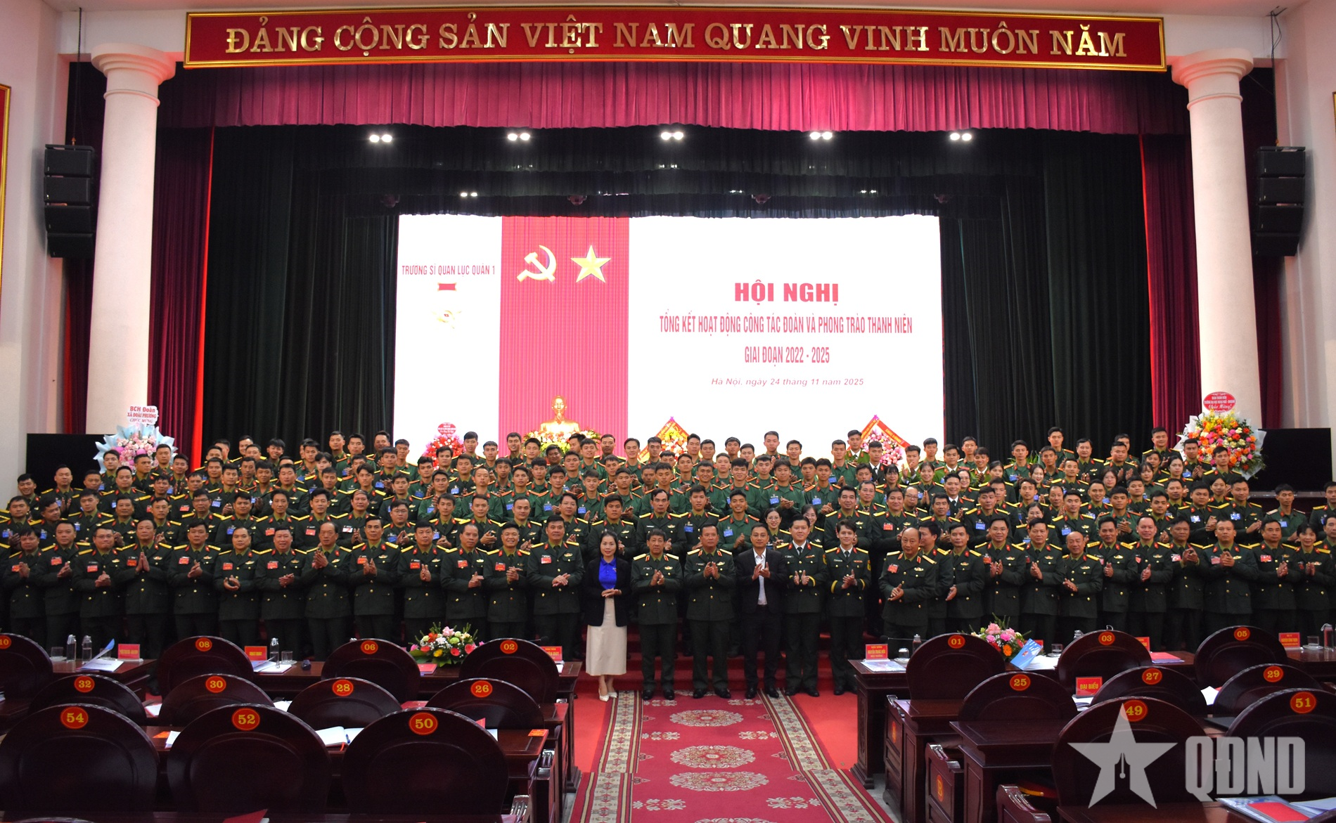 Tuổi trẻ Trường Sĩ quan Lục quân 1 ghi nhiều dấu ấn trong giai đoạn 2022–2025