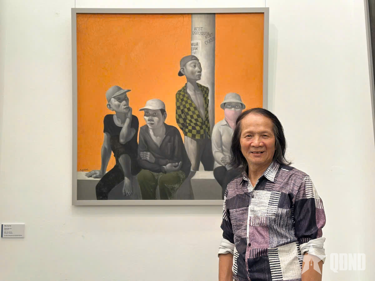 Họa sĩ Vi Quốc Hiệp-người lưu trữ ký ức bằng mỹ thuật 

