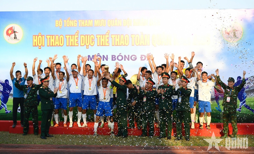 Bế mạc Hội thao thể dục thể thao toàn quân năm 2025