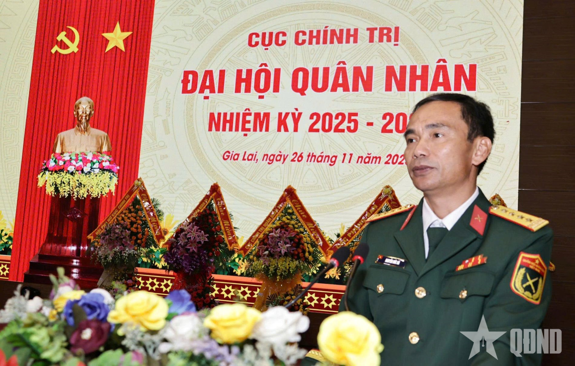 Cục Chính trị Quân đoàn 34 tổ chức Đại hội quân nhân nhiệm kỳ 2025 - 2027