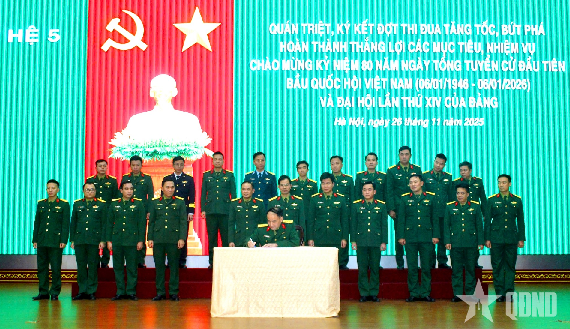 Hệ 5 thi đua tăng tốc, bứt phá hoàn thành thắng lợi các mục tiêu, nhiệm vụ