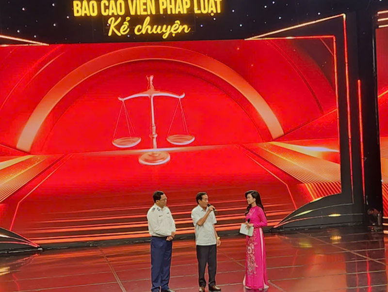 “Báo cáo viên pháp luật kể chuyện”