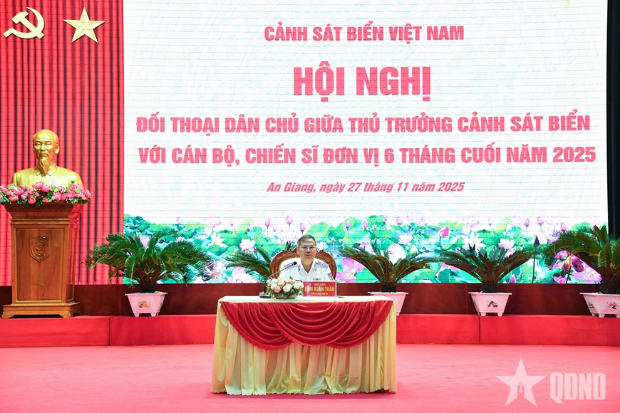 Bộ tư lệnh Vùng Cảnh sát biển 4 hoàn thành xuất sắc nhiệm vụ năm 2025