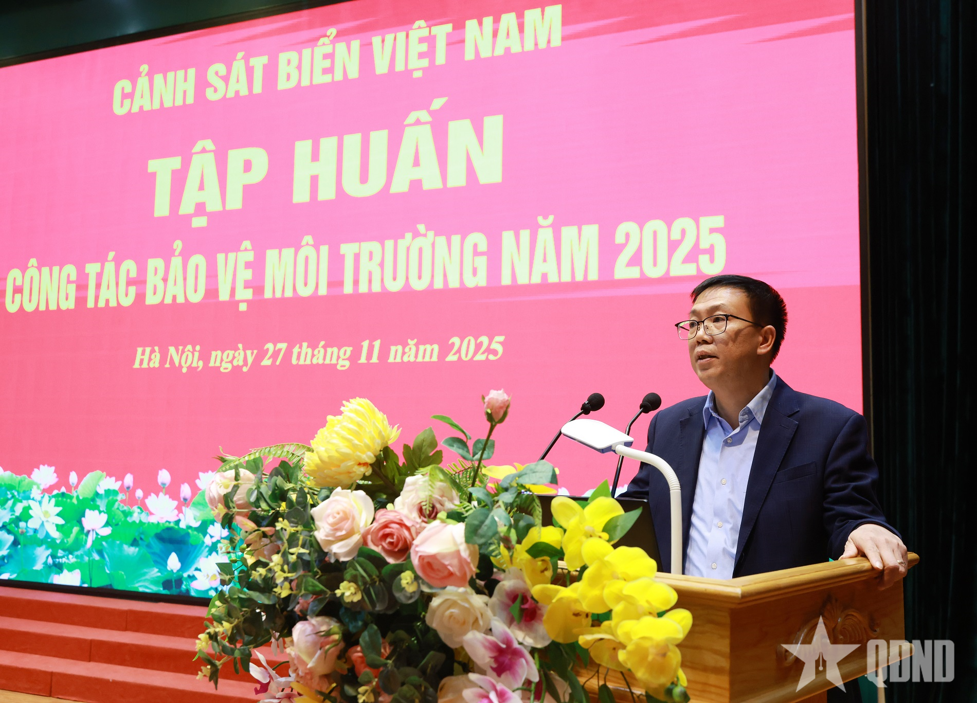 Cảnh sát biển Việt Nam tập huấn công tác bảo vệ môi trường biển năm 2025