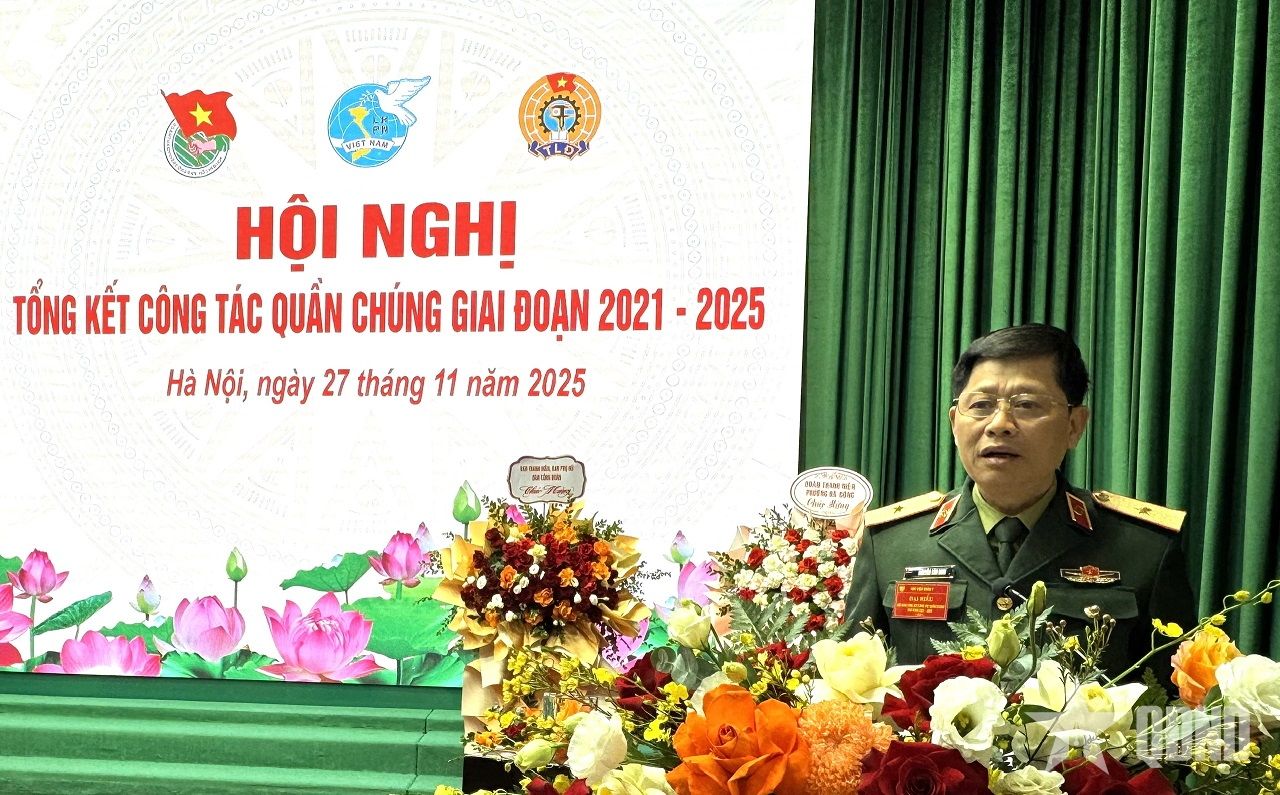 Học viện Quân y tổ chức tổng kết công tác quần chúng giai đoạn 2021-2025