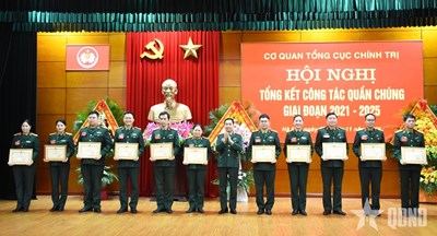 View - 	Tổng kết công tác quần chúng Cơ quan Tổng cục Chính trị