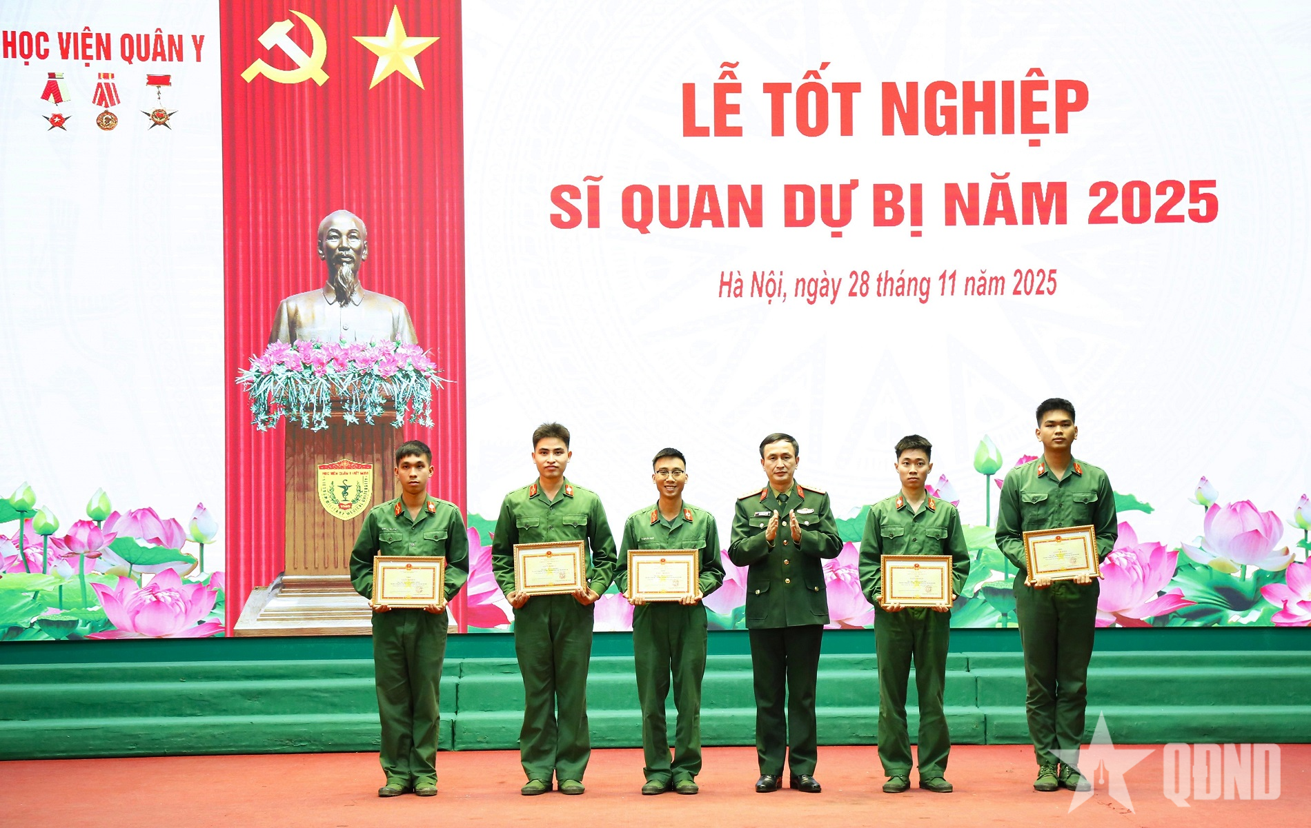 Học viện Quân y tổ chức lễ tốt nghiệp đào tạo sĩ quan dự bị năm 2025