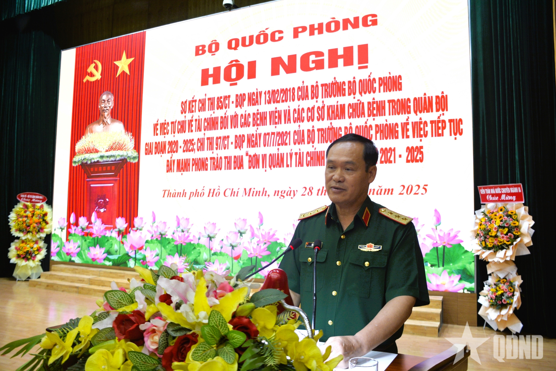 Bộ Quốc phòng sơ kết Phong trào thi đua “Đơn vị quản lý tài chính tốt” và thực hiện tự chủ tài chính bệnh viện