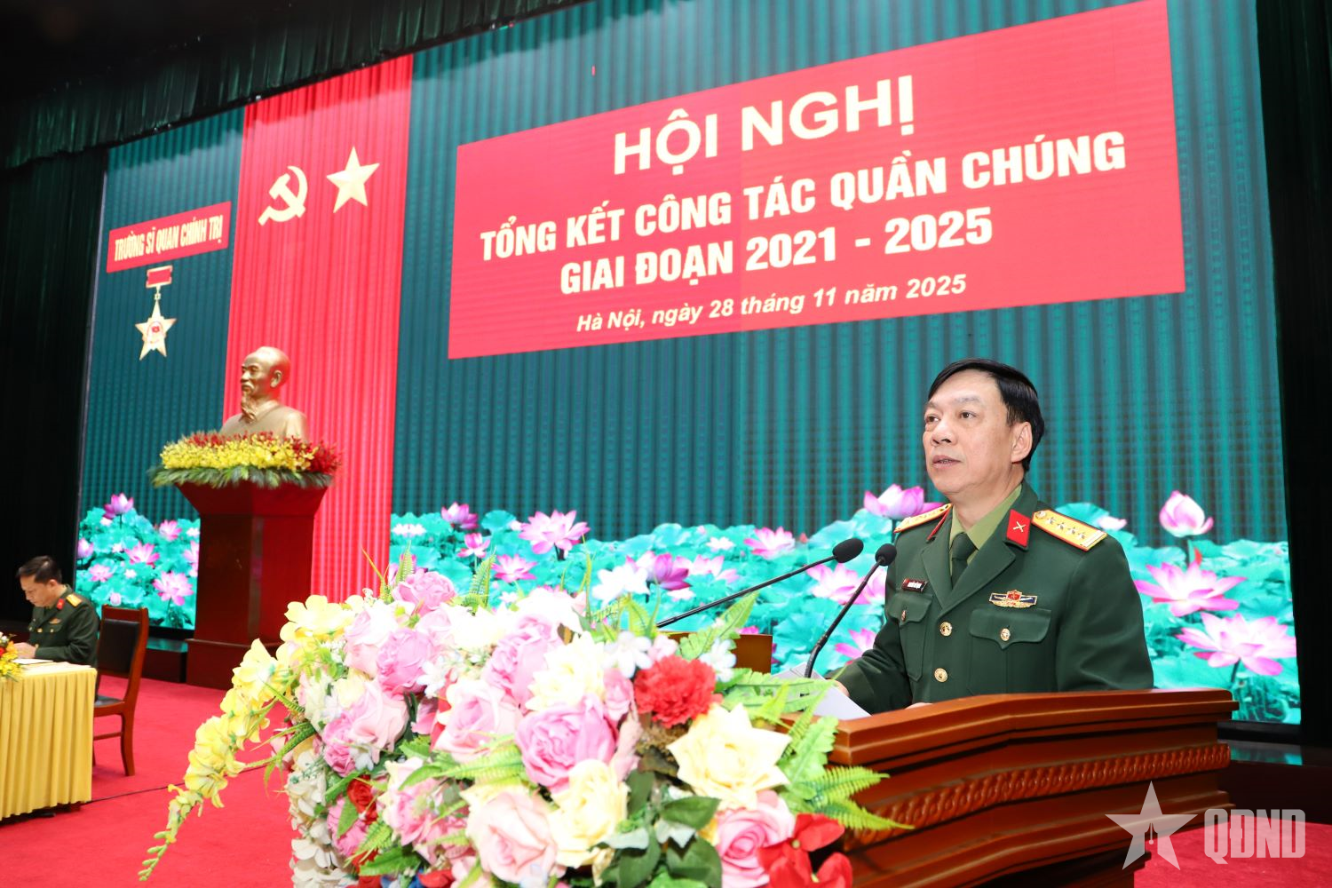 Trường Sĩ quan Chính trị: Công tác quần chúng là bài học để nâng cao kỹ năng công tác Đảng, công tác chính trị