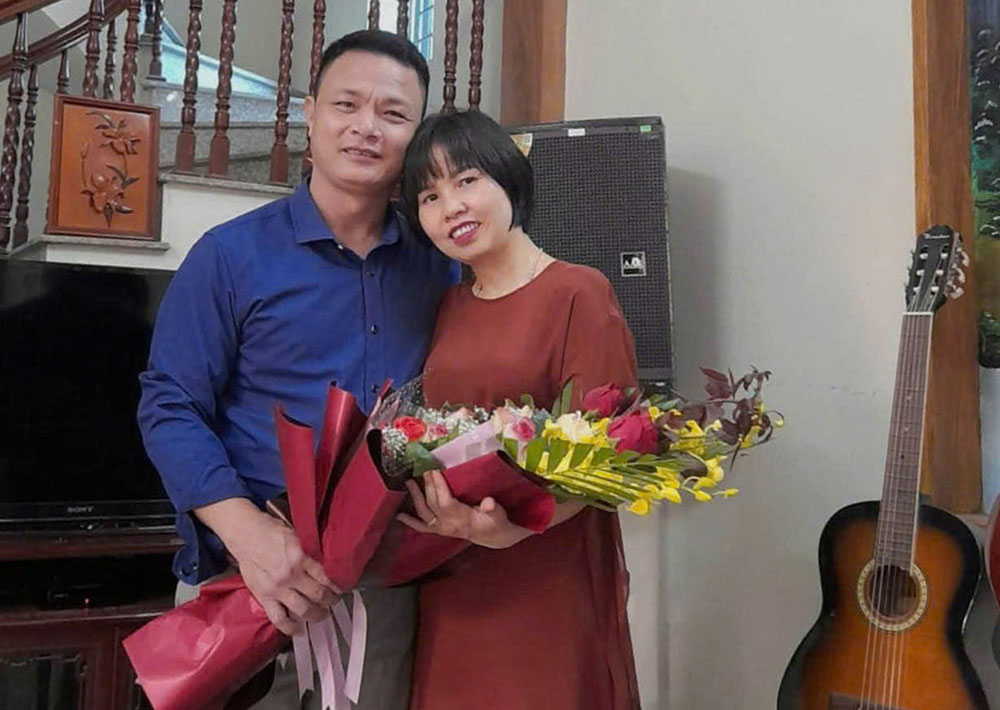 Hạnh phúc của vợ chồng nhà giáo 