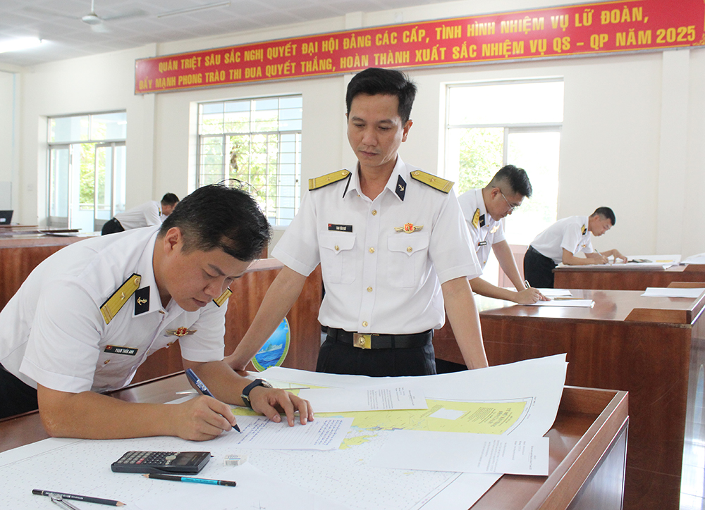 Hội thao chuyên ngành Hàng hải tại Lữ đoàn 171