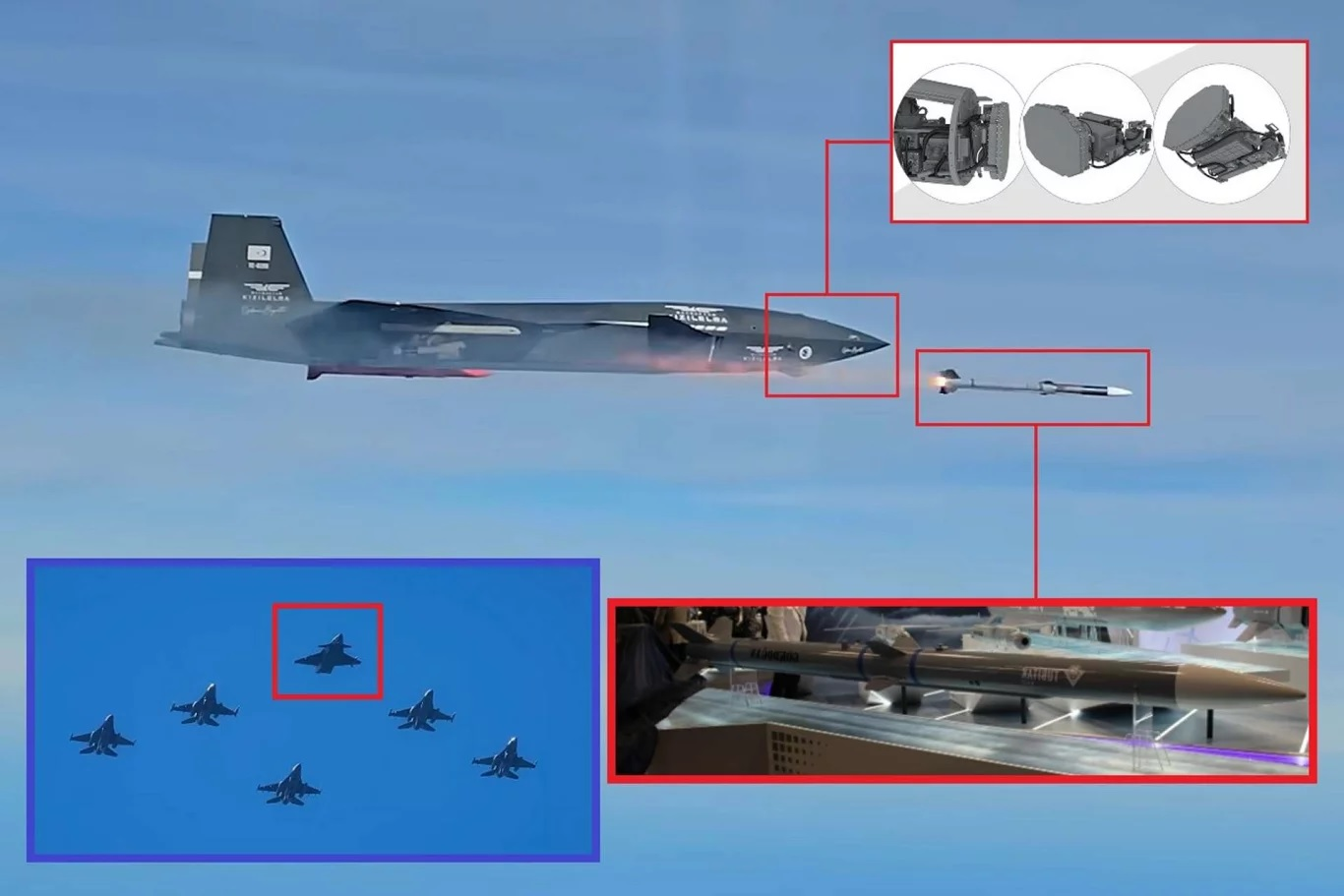 Quân sự thế giới hôm nay (1-12): UAV Kizilelma của Thổ Nhĩ Kỳ “hạ” mục tiêu ngoài tầm nhìn 