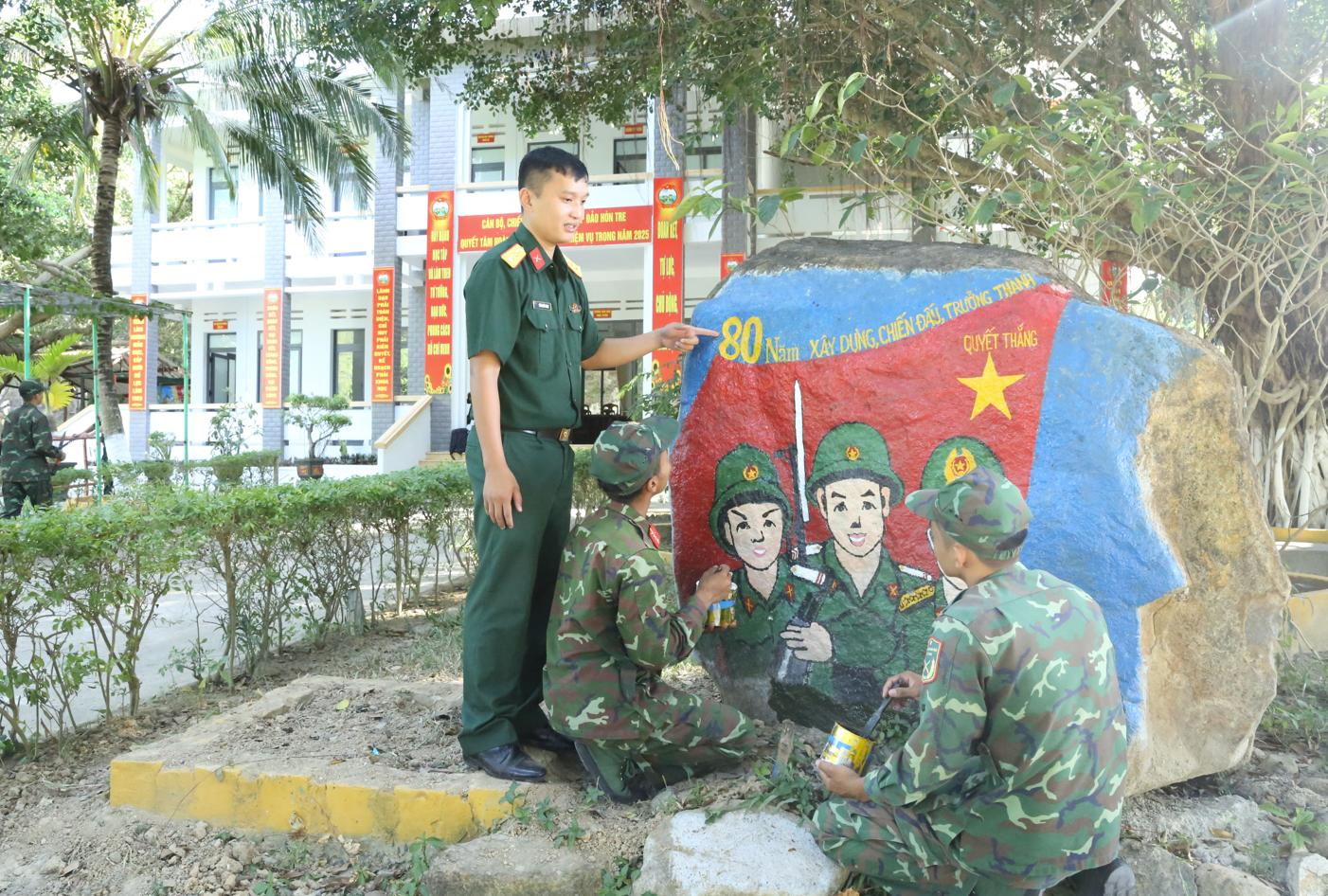 Nét cọ tô thắm sắc màu đảo Hòn Tre