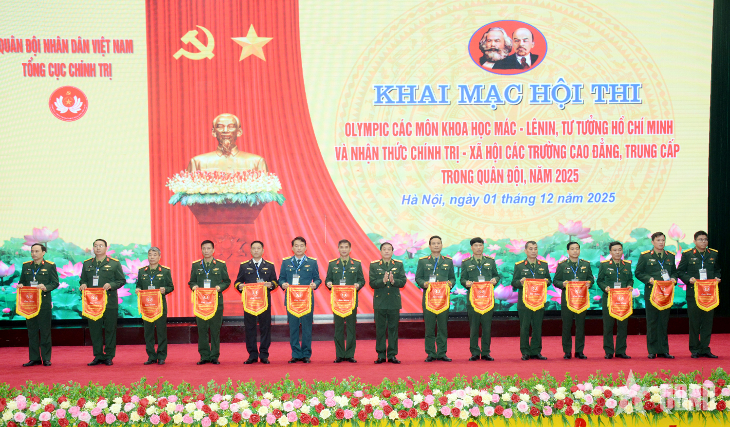 Khai mạc Hội thi Olympic các môn khoa học Mác-Lênin, tư tưởng Hồ Chí Minh các trường cao đẳng, trung cấp trong Quân đội