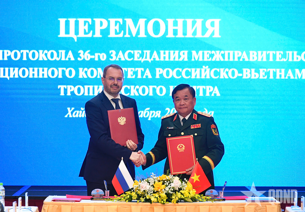 Phiên họp lần thứ 36 Ủy ban Phối hợp liên Chính phủ về Trung tâm Nhiệt đới Việt - Nga