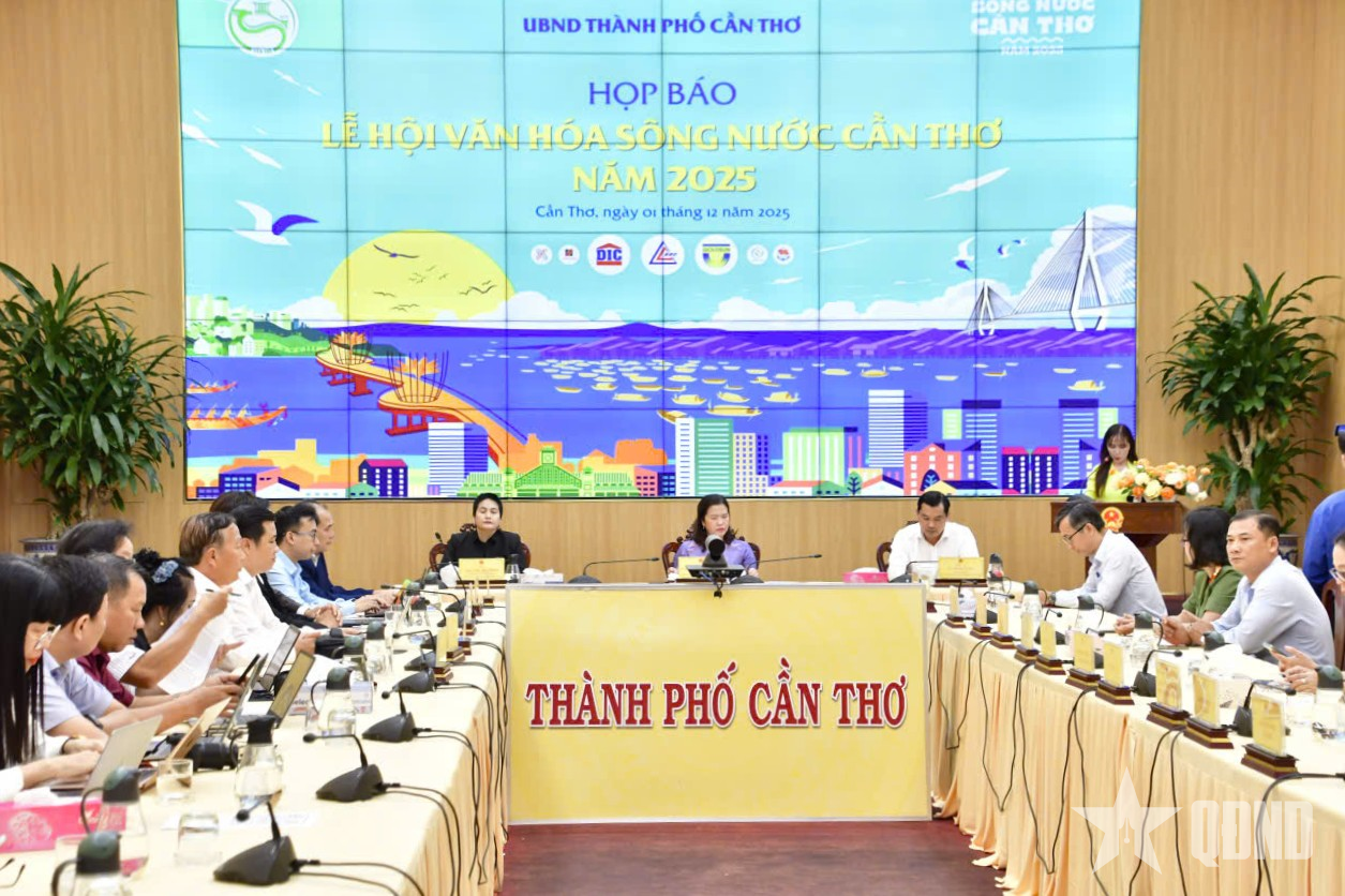 TP Cần Thơ thông tin về Lễ hội “Văn hóa sông nước Cần Thơ” năm 2025