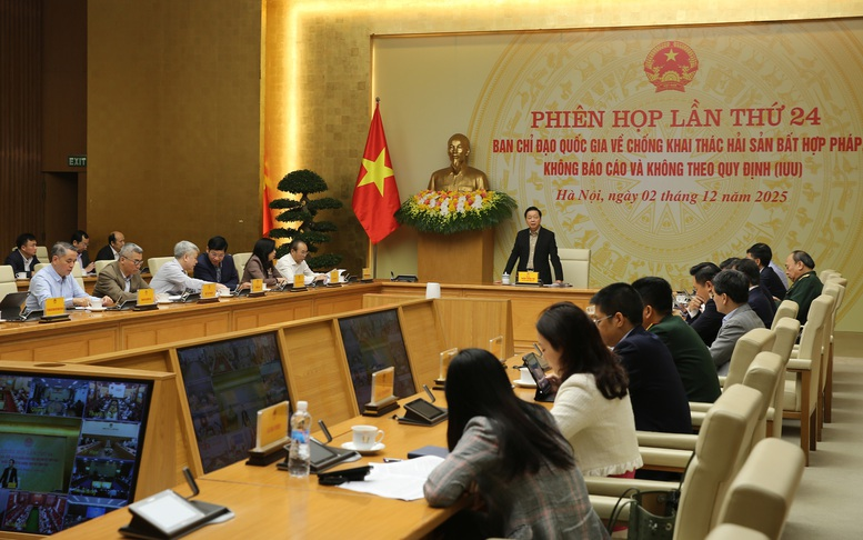 Phó thủ tướng Trần Hồng Hà: Kiểm tra, xử lý vi phạm khai thác IUU phải thực chất, minh bạch, có bằng chứng rõ ràng