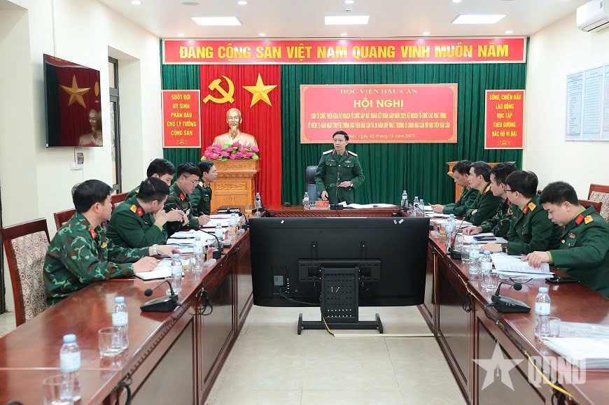 Học viện Hậu cần triển khai các hoạt động tổ chức 75 năm Ngày truyền thống