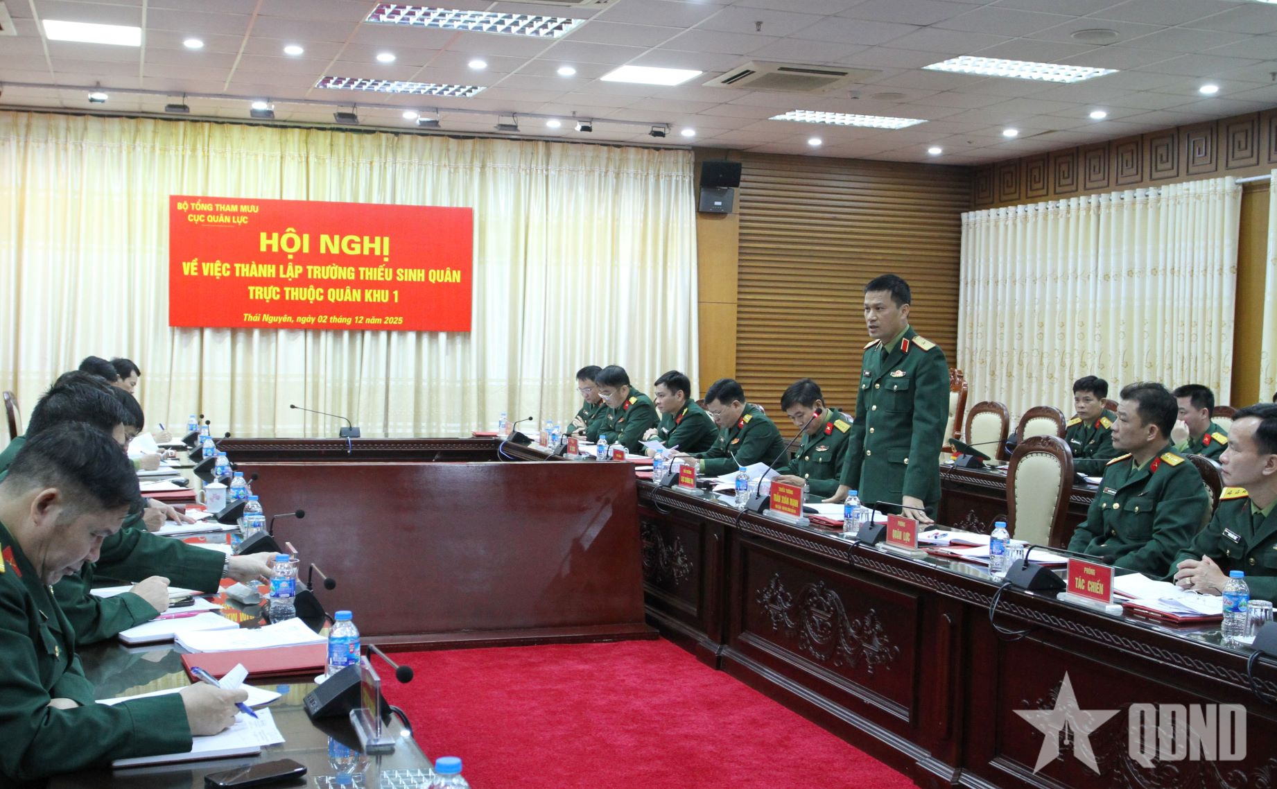 Sẽ thành lập Trường Thiếu sinh quân trực thuộc Quân khu 1

