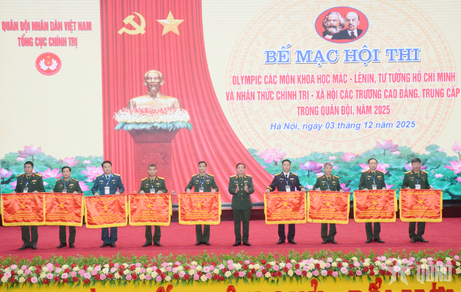 Bế mạc Hội thi Olympic các môn khoa học Mác-Lênin, tư tưởng Hồ Chí Minh các trường cao đẳng, trung cấp trong Quân đội