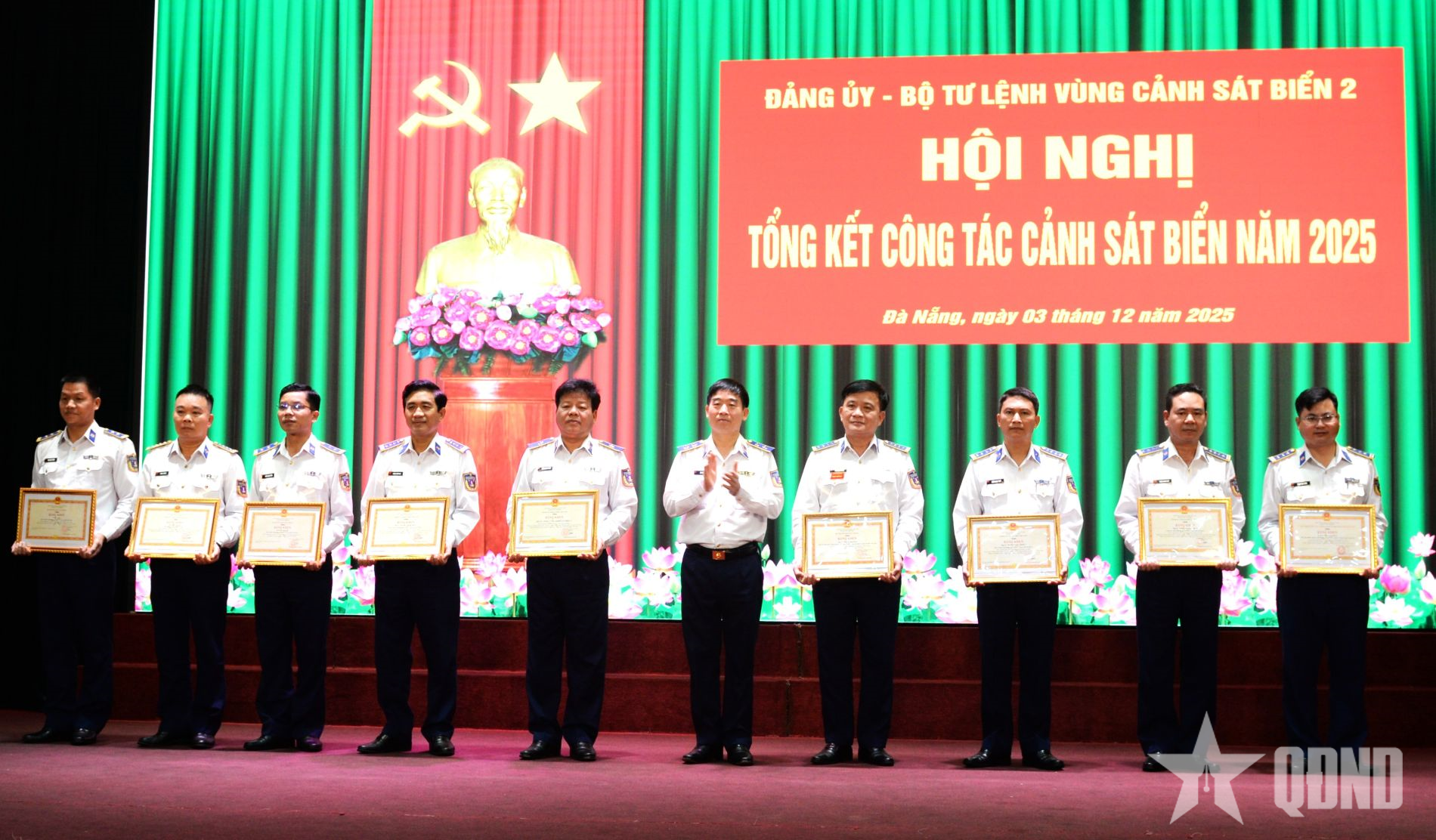 Vùng Cảnh sát biển 2 hoàn thành toàn diện các mặt công tác năm 2025