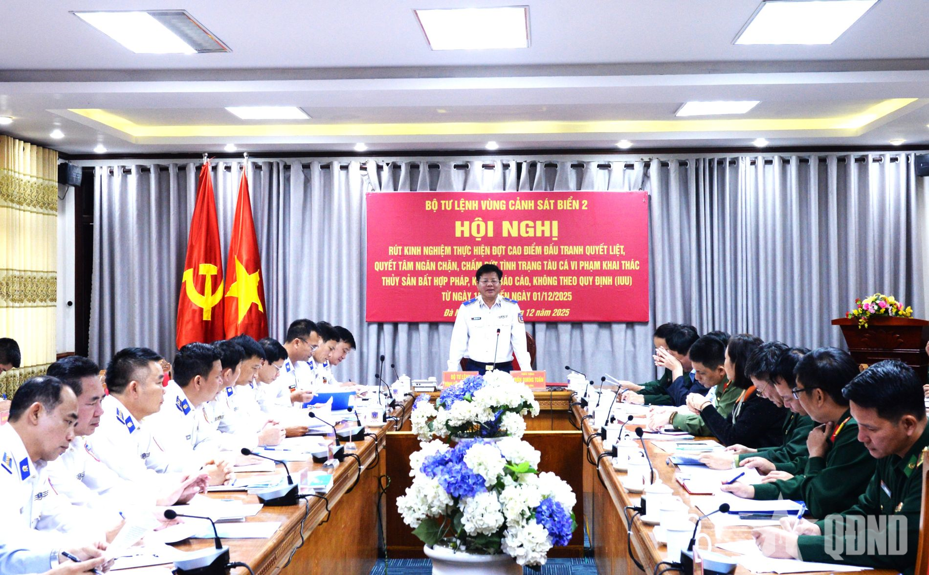 Vùng Cảnh sát biển 2 phối hợp thực hiện hiệu quả đợt cao điểm chống khai thác IUU