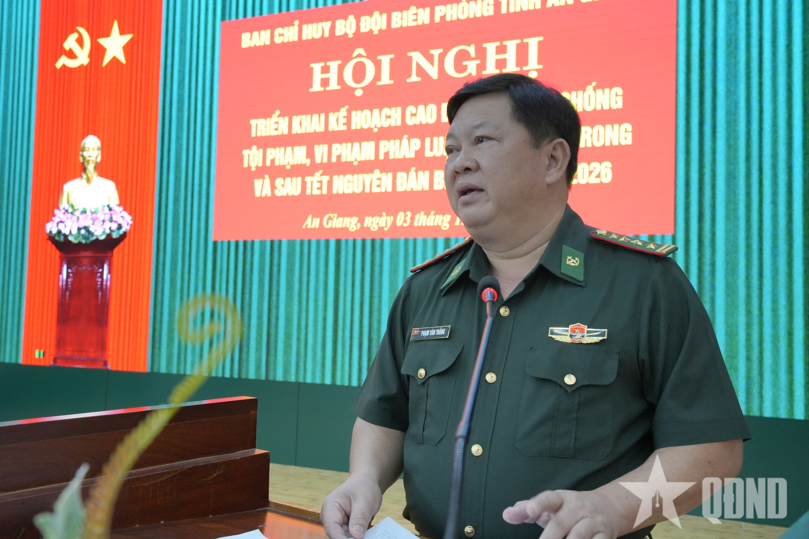 Bộ đội Biên phòng An Giang triển khai cao điểm đấu tranh phòng, chống tội phạm