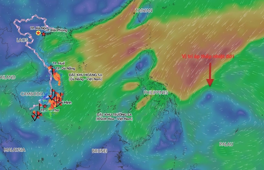 Biển Đông có thể sắp xuất hiện bão số 16?