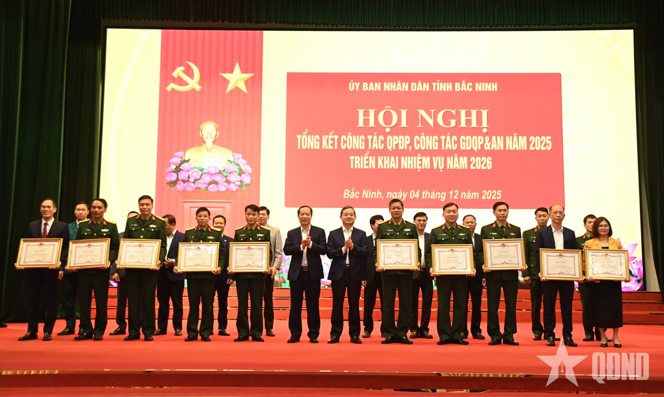 Tỉnh Bắc Ninh: Xây dựng khu vực phòng thủ ngày càng vững chắc