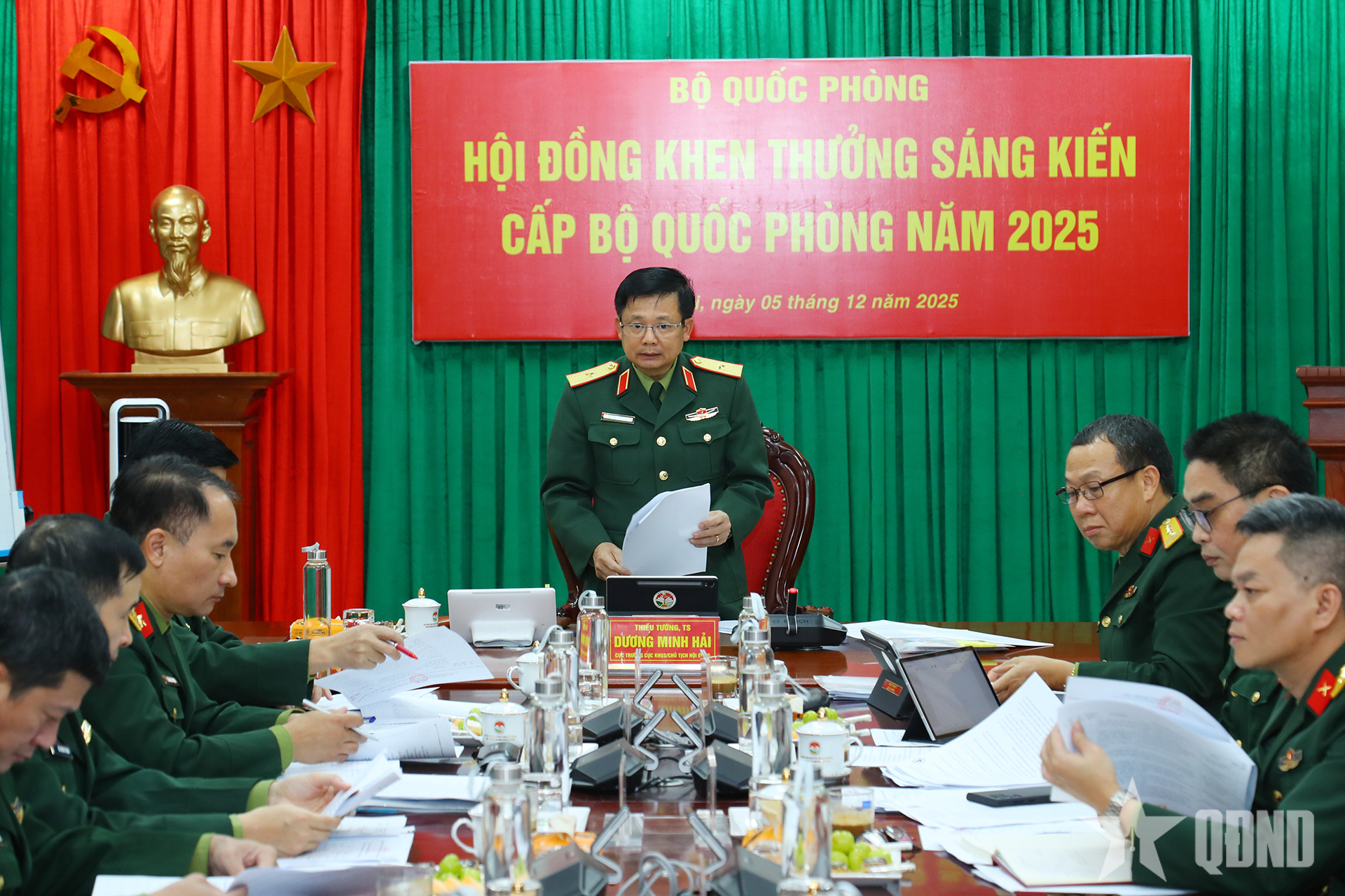 153 sáng kiến đoạt giải thưởng cấp Bộ Quốc phòng năm 2025