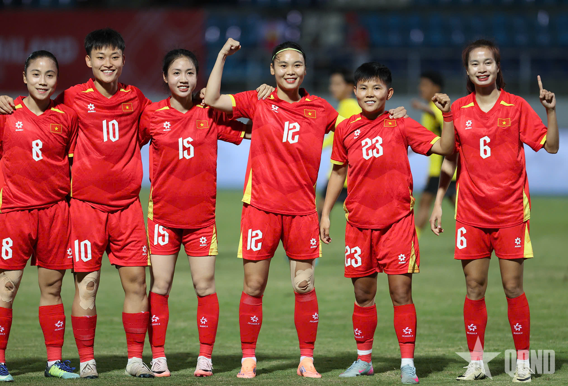 Thắng Malaysia 7-0, đội tuyển bóng đá nữ Việt Nam khởi đầu SEA Games 33 tưng bừng

