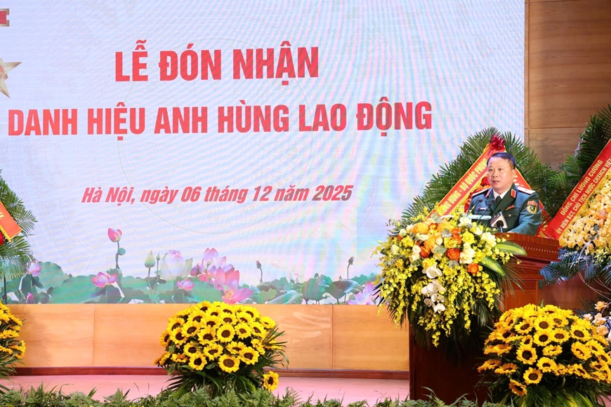 Binh đoàn 12 đón nhận danh hiệu Anh hùng Lao động