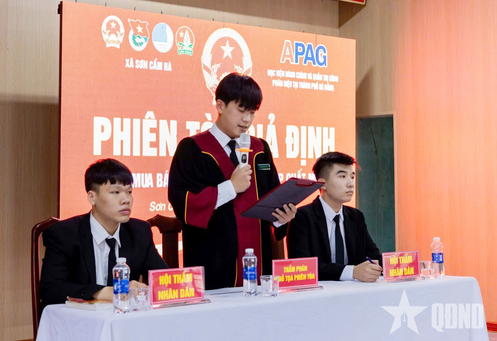 Người trẻ lan tỏa văn hóa pháp luật từ các phiên tòa giả định