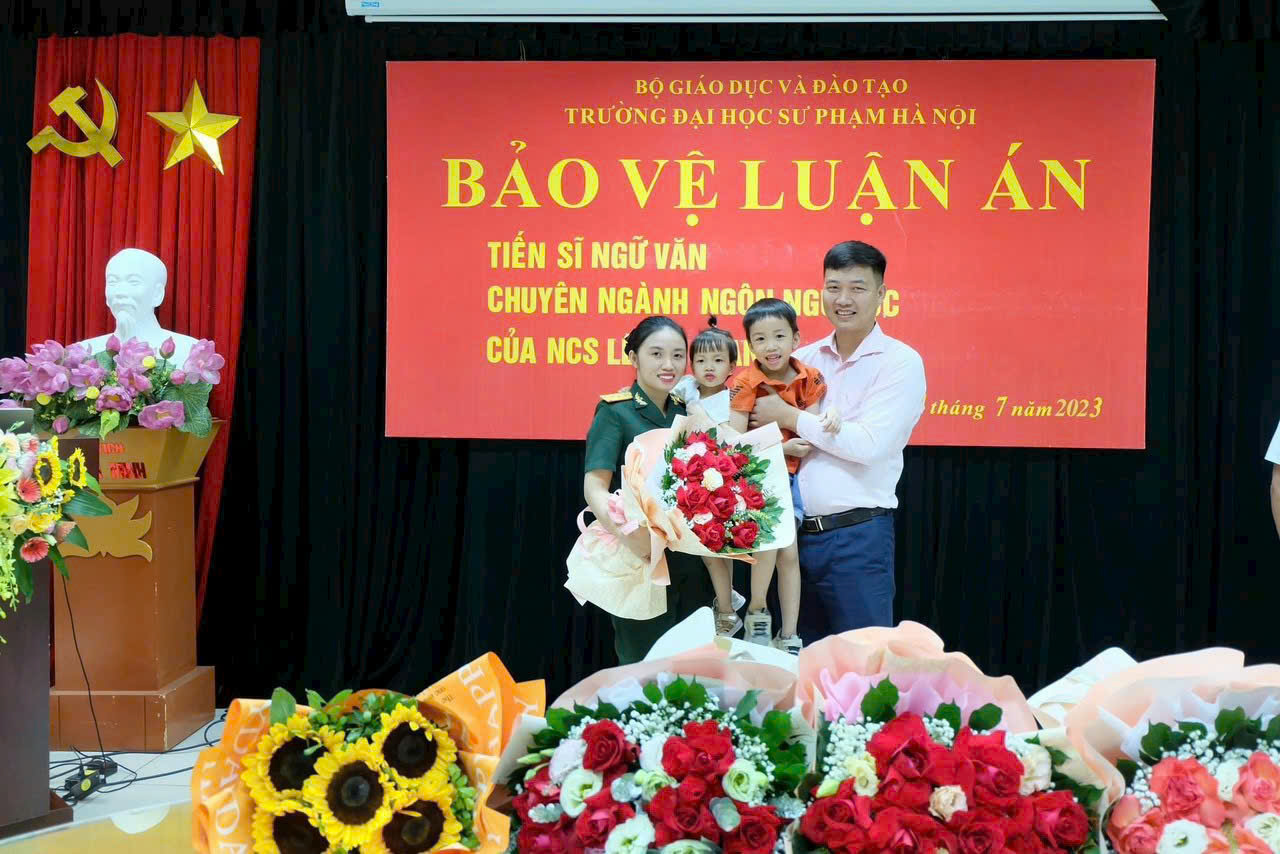 Đại úy, TS Lê Thị Trang: Nữ tiến sĩ trẻ tận tâm cống hiến