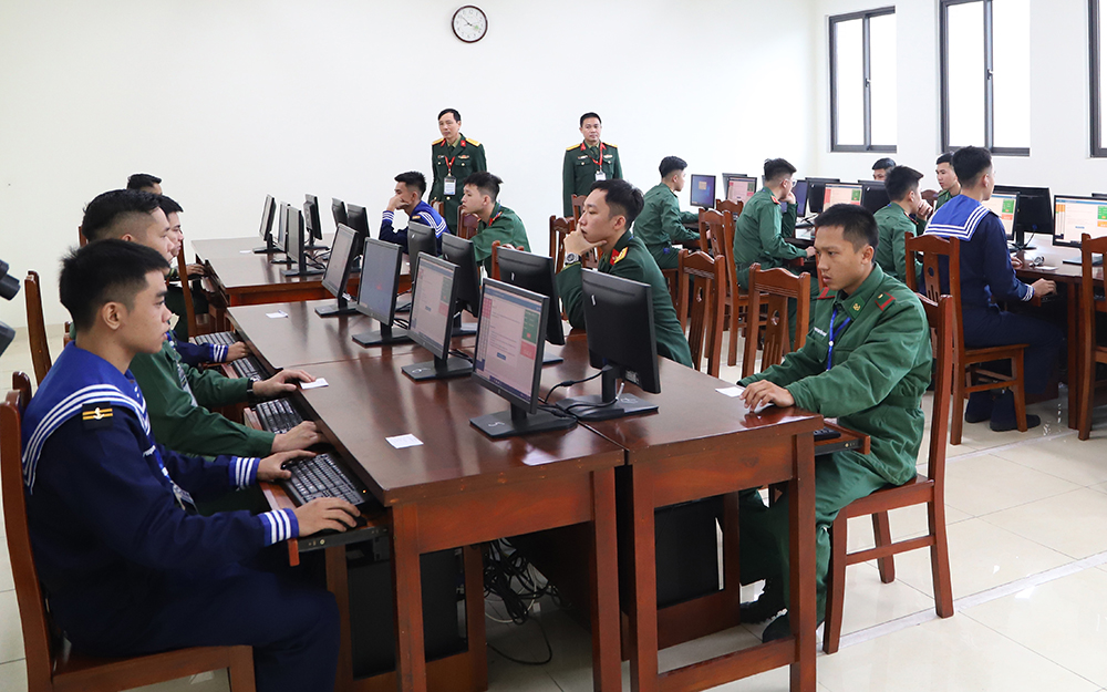 Sân chơi bổ ích của học viên Quân đội