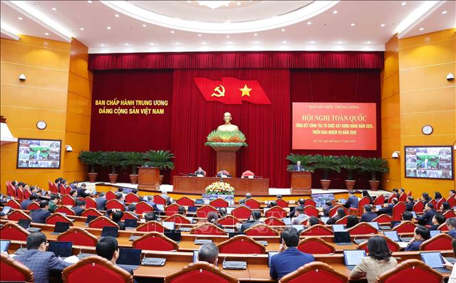 Ngành Tổ chức xây dựng Đảng cần tham mưu kịp thời, hiệu quả về công tác cán bộ