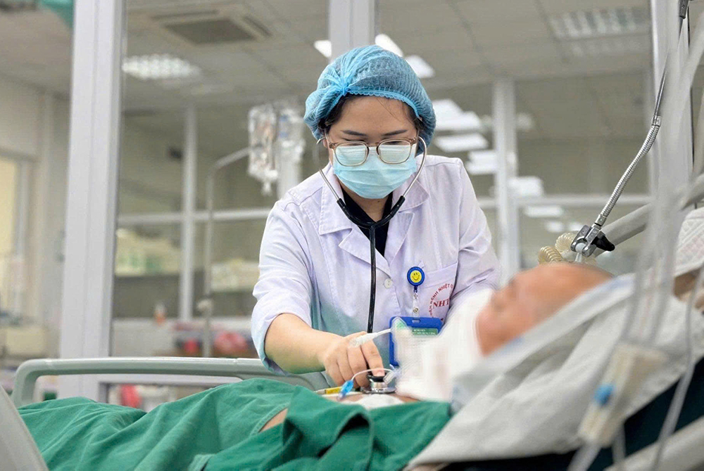 Cứu sống bệnh nhân suy đa tạng do mắc vi khuẩn whitmore