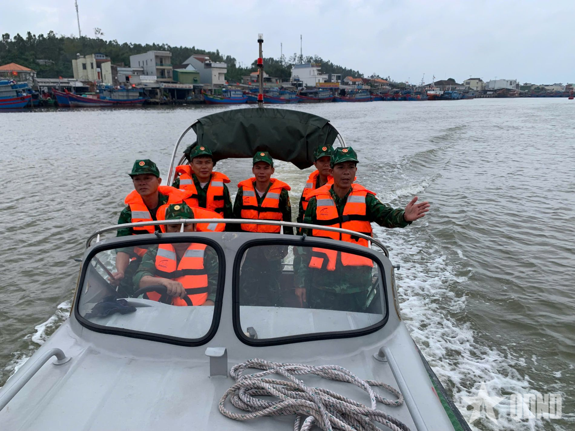 Bộ đội Biên phòng tỉnh Quảng Ngãi tập huấn lái ca nô năm 2025